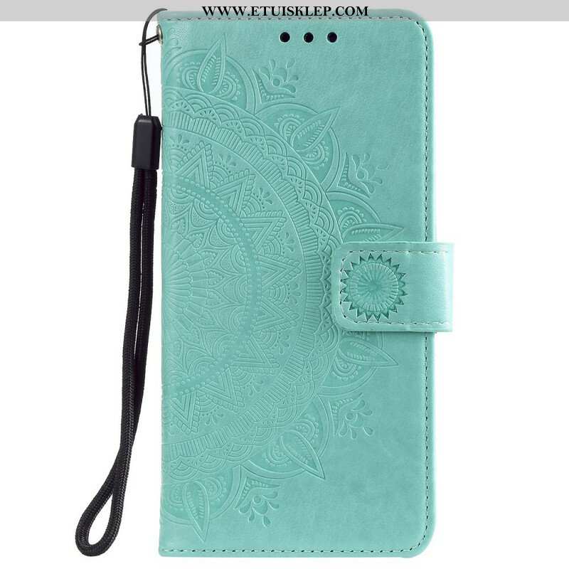 Etui Folio do iPhone 13 Mini Mandala Słońca